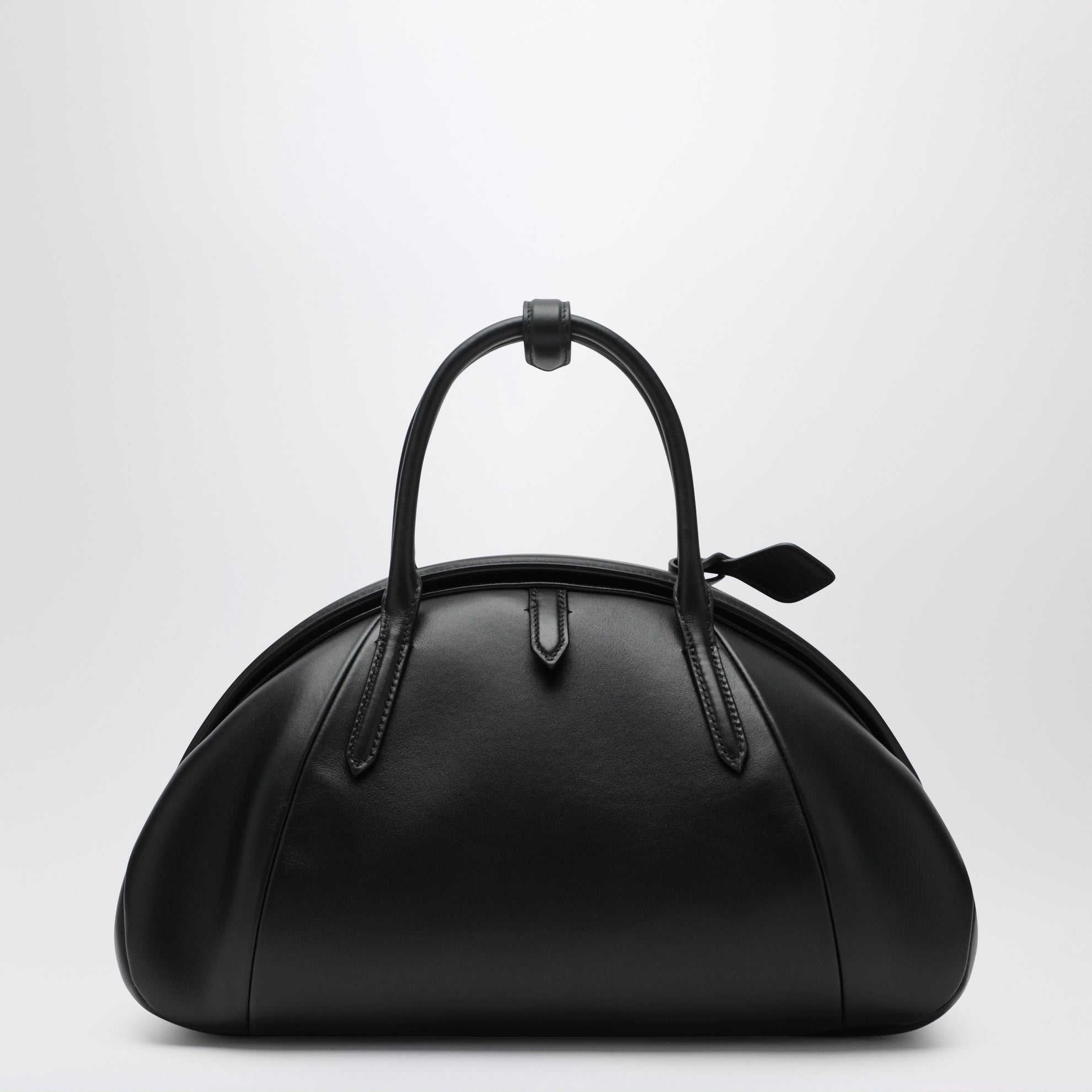 Black leather Purse handbag