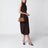 Borsa Le Bouledogue piccola in nabuk marrone chiara