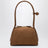 Petit sac Le Bouledogue en nubuck marron clair