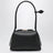 Small Le Teckel shoulder bag in black calfskin