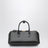 Borsa Delta piccola nera in pelle di vitello