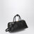 Borsa Delta piccola nera in pelle di vitello
