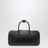 Borsa Delta piccola nera in pelle di vitello