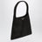 Chocolate brown leather mini hobo bag