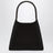 Chocolate brown leather mini hobo bag