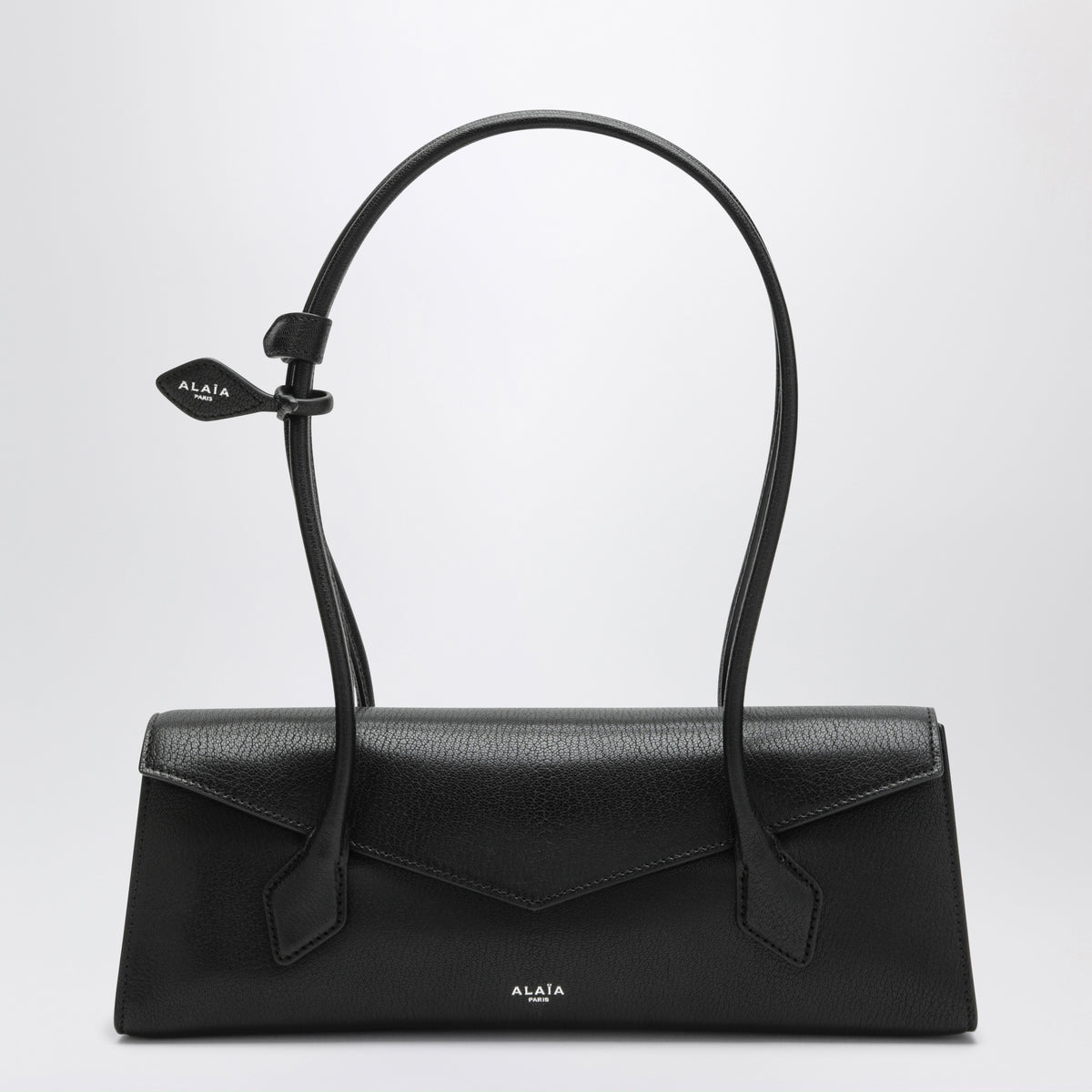 Le Teckel black goatskin bag