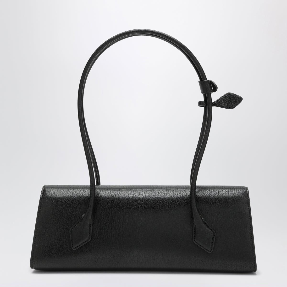 Le Teckel black goatskin bag