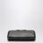 Delta black calfskin clutch bag