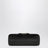 Delta black calfskin clutch bag