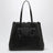 Sac cabas Mina 37 en cuir de veau noir