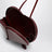 Le Coeur bordeaux leather bag