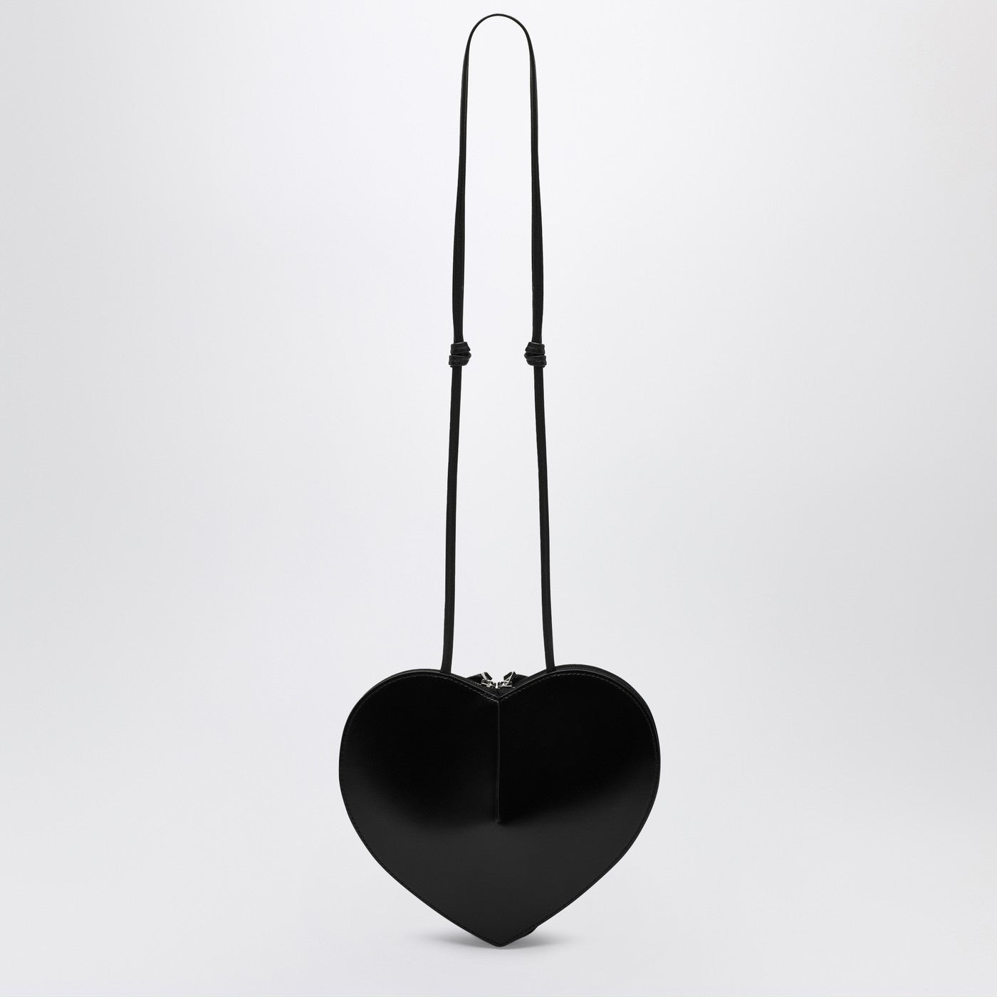 Le Coeur black leather bag
