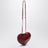 Borsa Le Coeur bordeaux in pelle