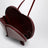 Borsa Le Coeur bordeaux in pelle