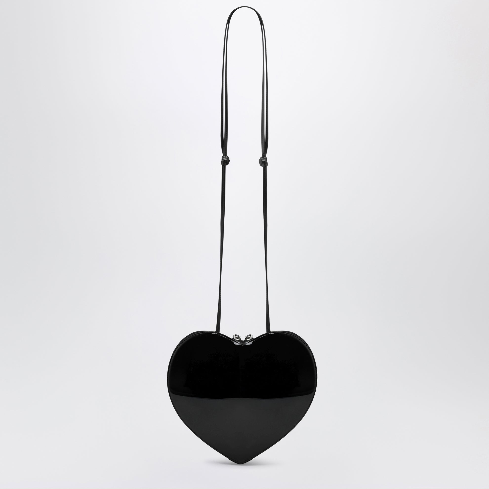 Borsa Le Coeur nera in vernice