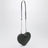 Le Coeur bimaterial bag in Lichen Green