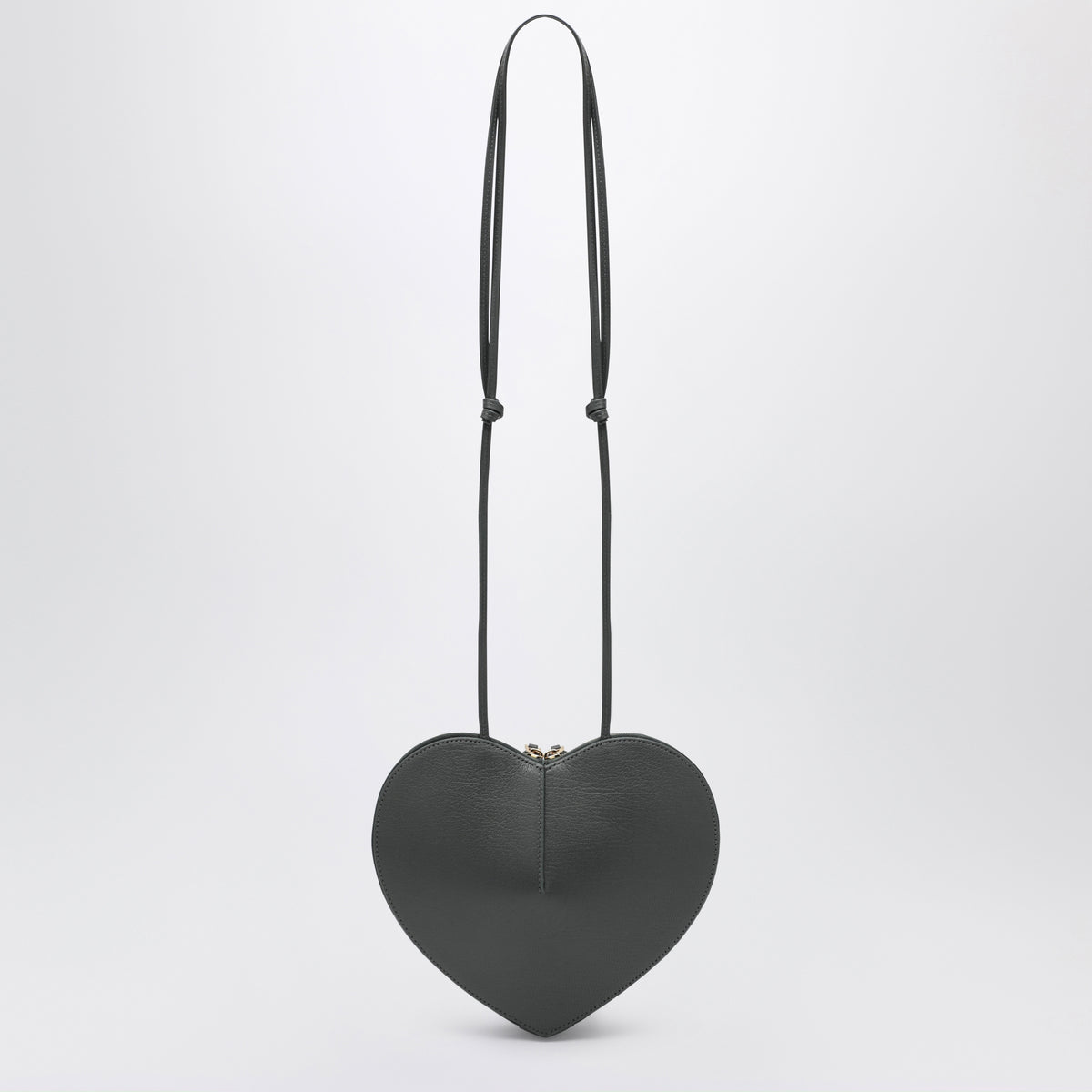 Le Coeur bimaterial bag in Lichen Green
