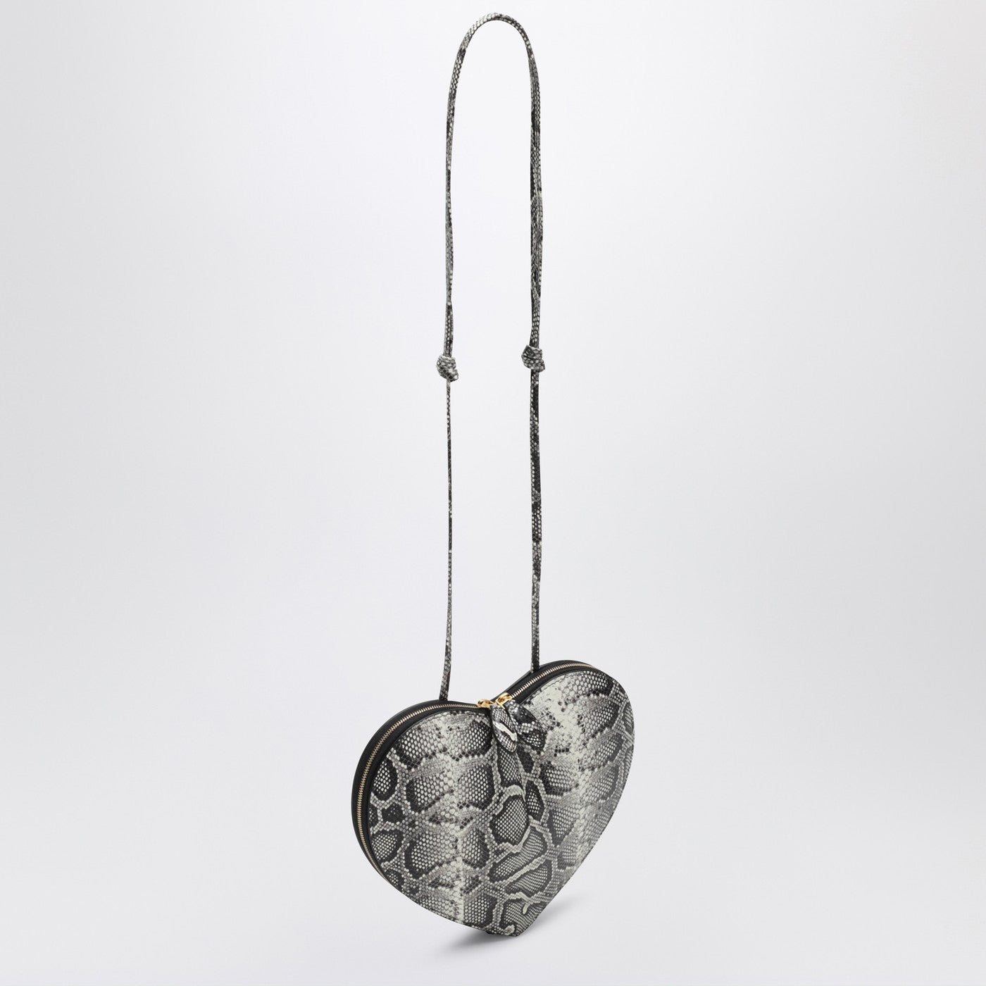 Python-print leather Le Cœur bag