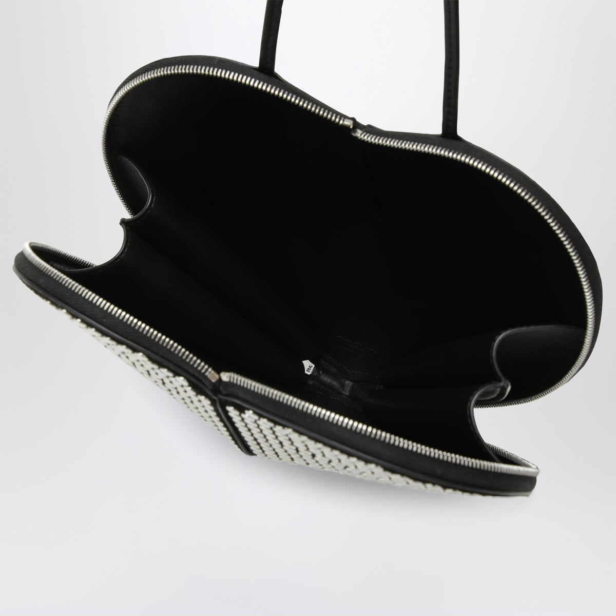 Black Le Coeur studded suede bag