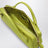 Pochette Le Teckel in satin Lime