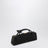 Pochette Le Teckel in pelle scamosciata nera