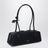 Sac Le Teckel moyen en cuir nubuck bleu nuit