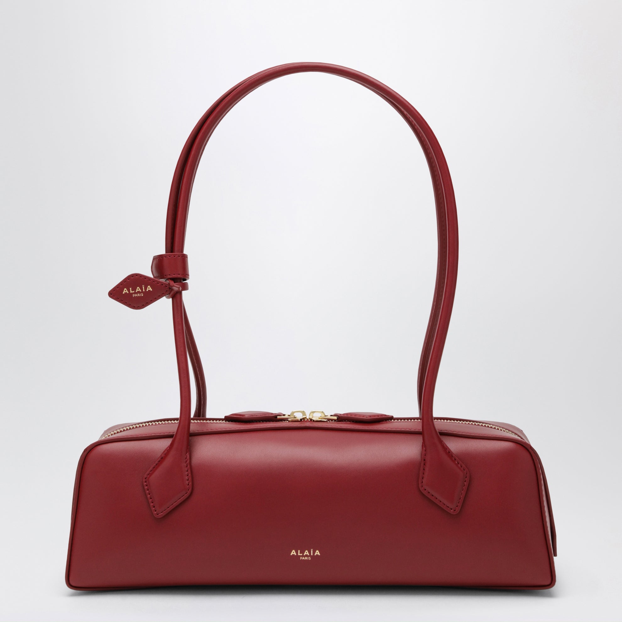 Medium red Le Teckel shoulder bag