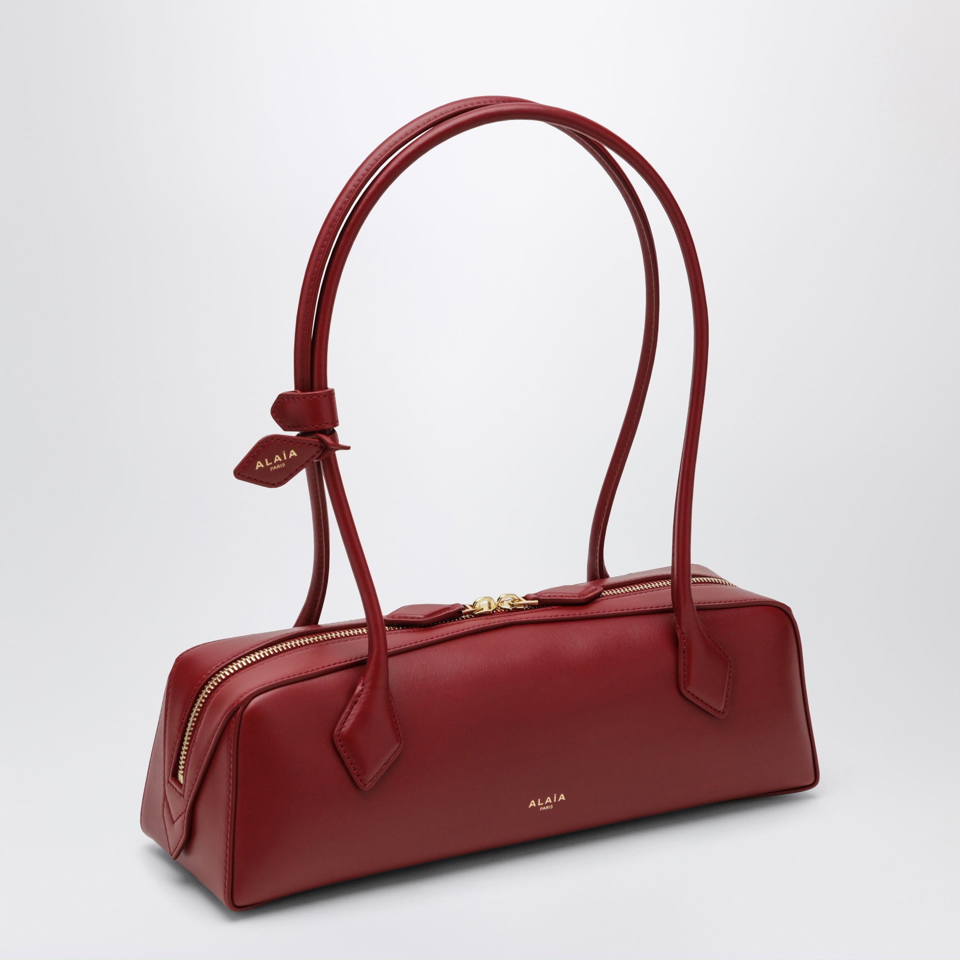 Medium red Le Teckel shoulder bag