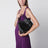 Borsa tote Mina 25 in pelle di vitello nera