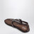 Flache Ballerinas aus laminiertem Mesh Bronze
