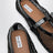 Ballerine stringate pieghevoli in nylon e suede nere