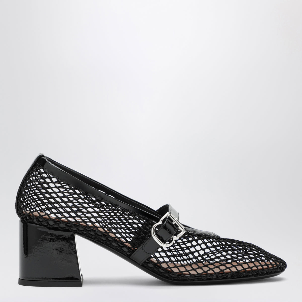 Escarpins Mary Jane 55 noirs en mesh