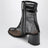 55 Stiefel aus Mesh in Schwarz