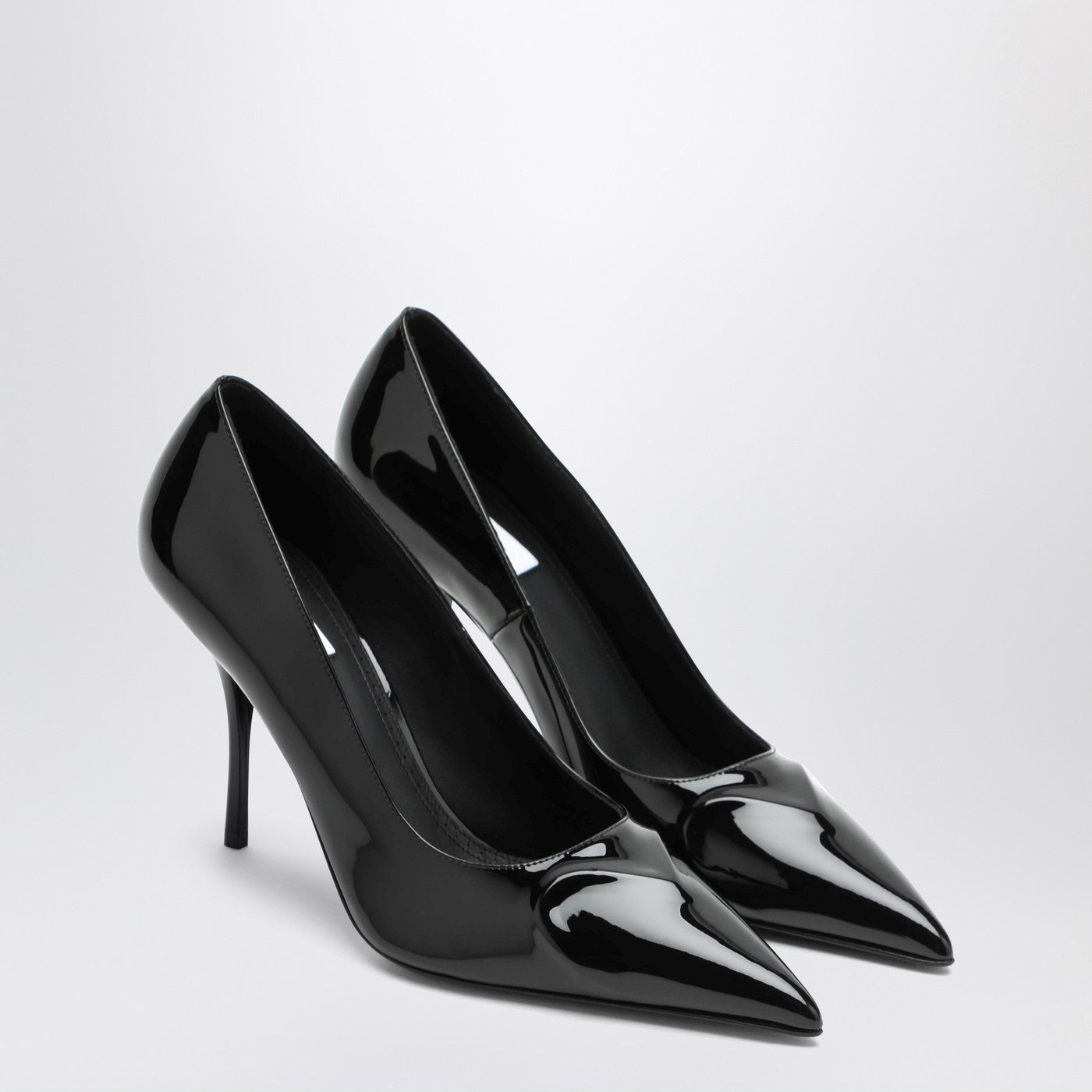 Pumps Le Coeur 3D 90 in vernice nera