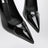 Pumps Le Coeur 3D 90 in vernice nera