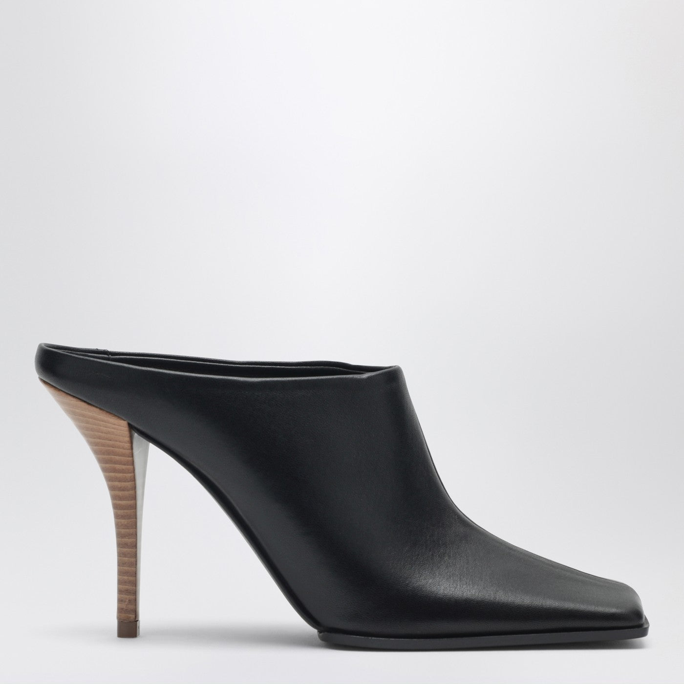 Alaïa Black Square leather mules | TheDoubleF