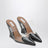 Mule con zeppa Le Coeur nera in vernice