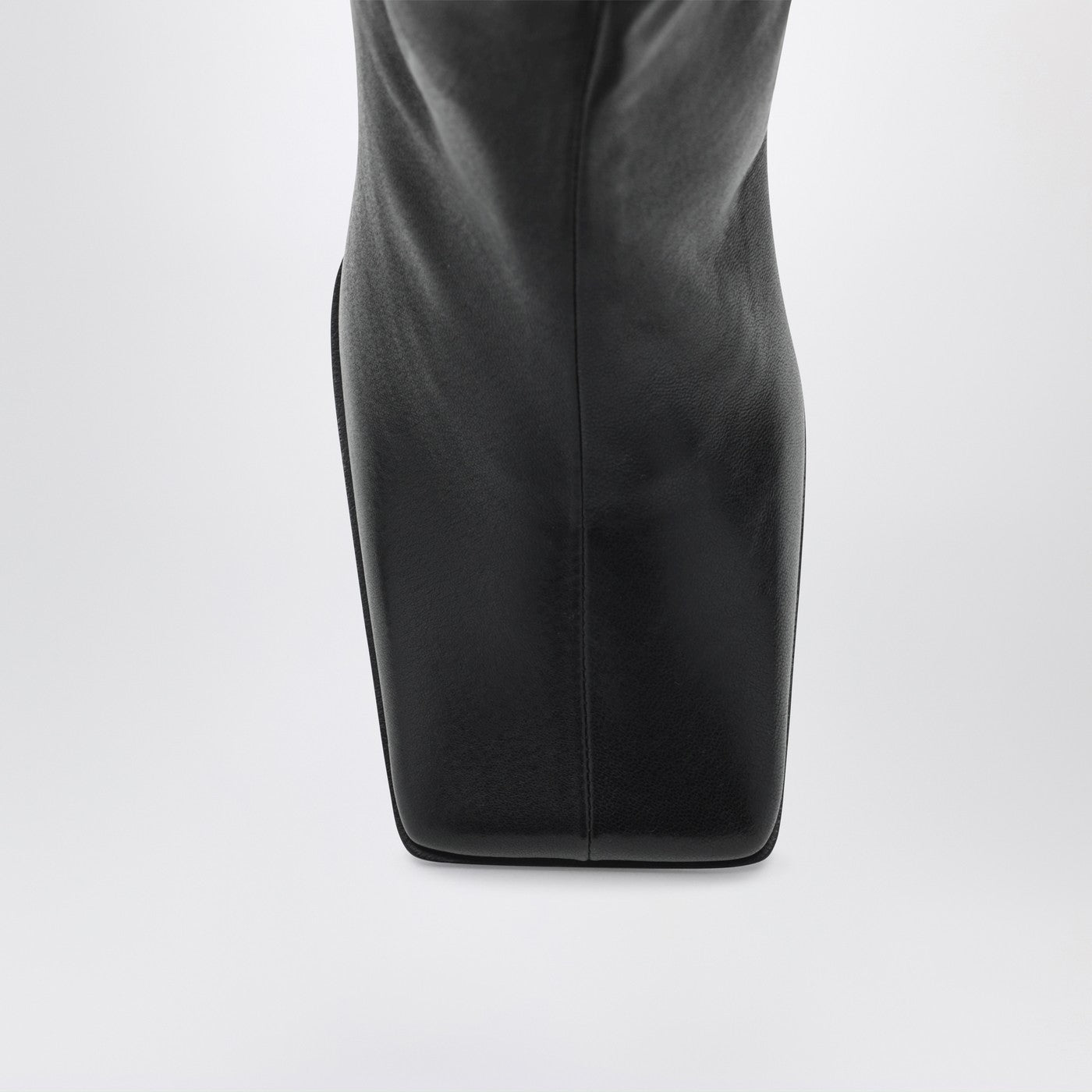 Bottines chaussettes Soft Square noires