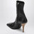 Bottines chaussettes Soft Square noires