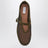 Espadrillas in rete e pelle scamosciata verde camouflage
