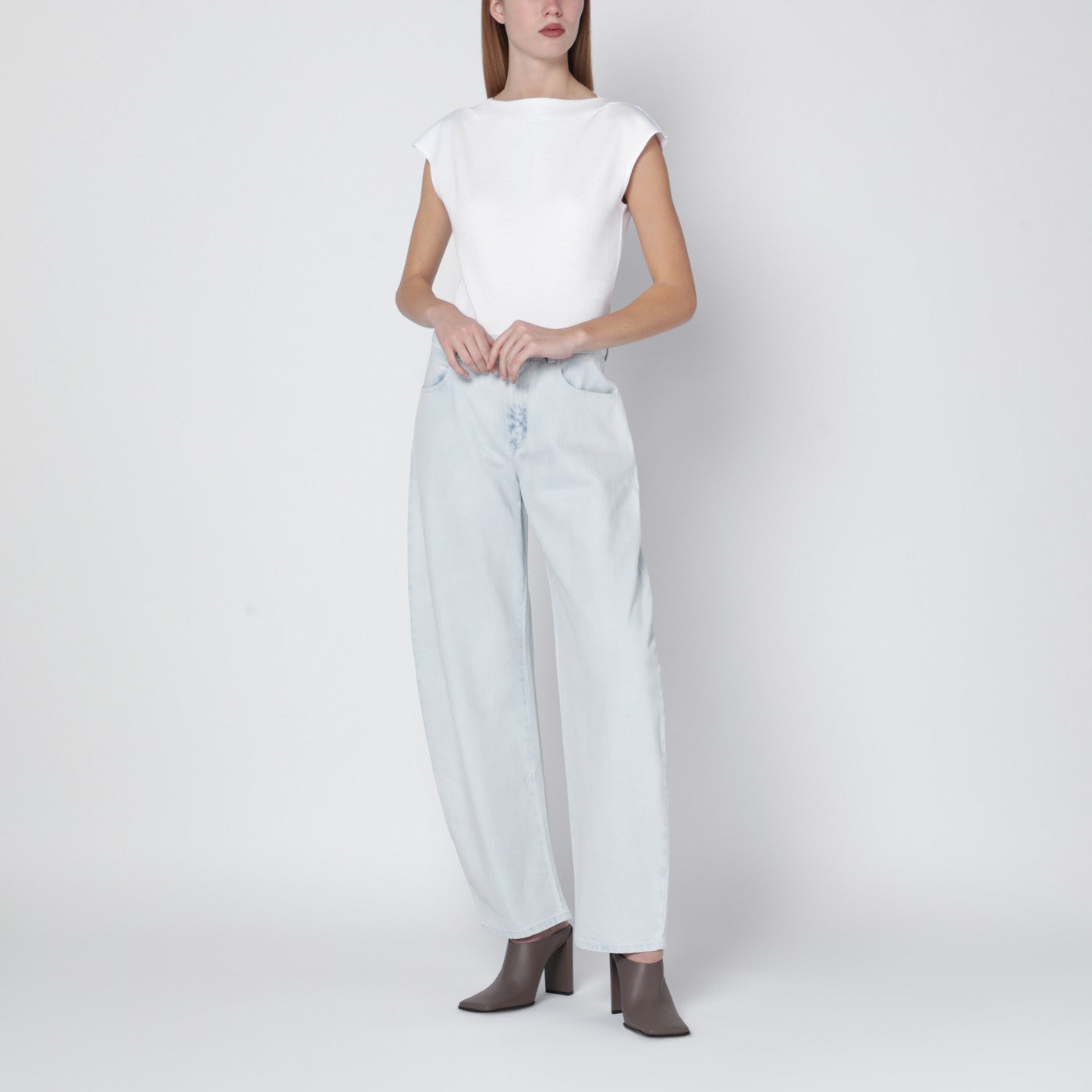 White cotton T-shirt