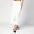 Jupe pantalon asymétrique blanche
