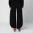 Pantalon ballon en coton noir