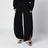 Pantalon ballon en coton noir