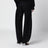 Pantalon ballon en coton noir