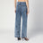 Jeans ritorti in denim stonewashed