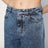 Jeans ritorti in denim stonewashed