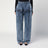 Jeans Peplum in denim stonewashed