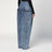 Jeans Peplum in denim stonewashed