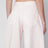 Rounded high-rise cotton denim jeans in pale rose